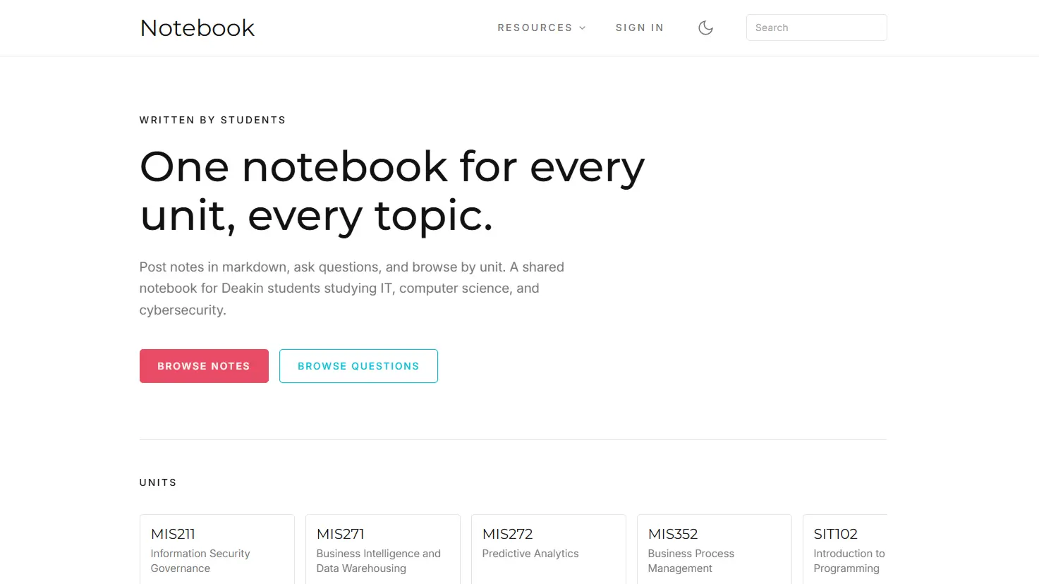 DSEC Notebook